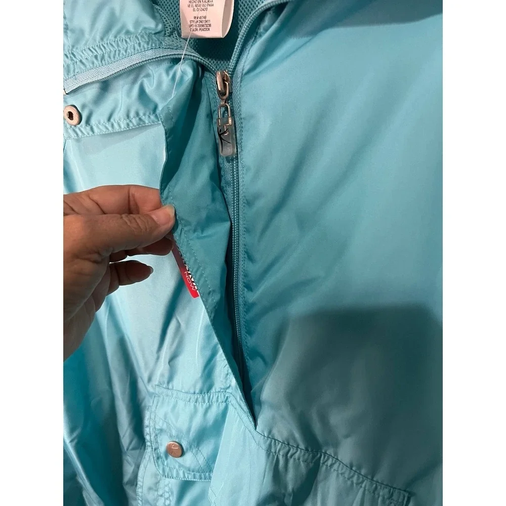 Danskin *NWT* ~~XL~~Women's Blue Pullover lightweight‎ Jacket